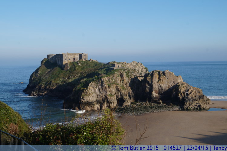 Photo ID: 014527, St Catherine's Rock, Tenby, Wales
