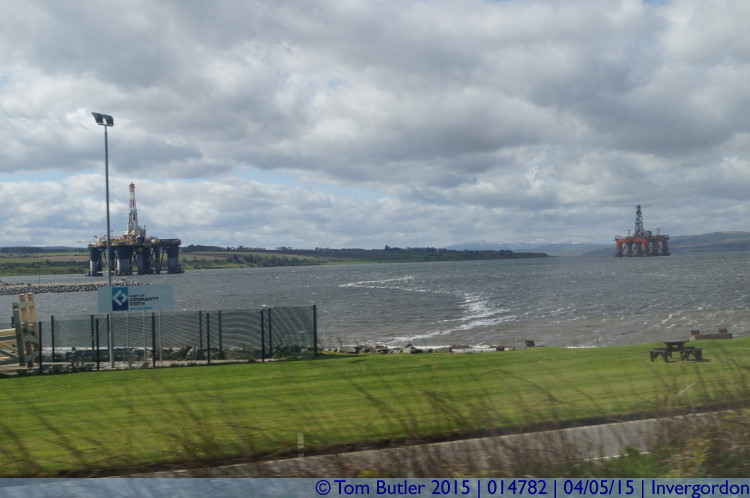 Photo ID: 014782, Oil rig factory, Invergordon, Scotland