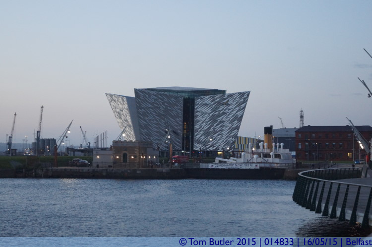 Photo ID: 014833, Titanic and Nomadic, Belfast, Northern Ireland