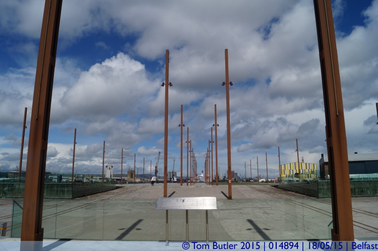 Photo ID: 014894, Between the Titanic and Olympic, Belfast, Northern Ireland