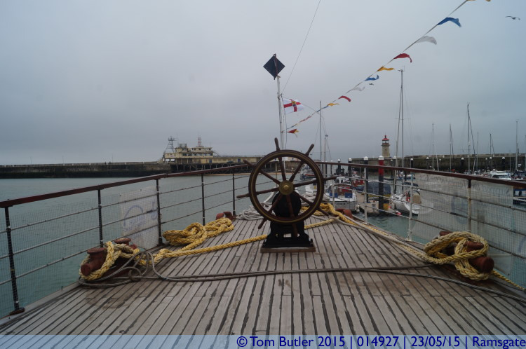 Photo ID: 014927, Deck of the Queen, Ramsgate, England