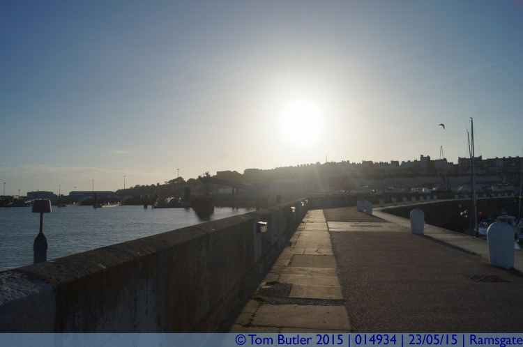 Photo ID: 014934, Evening sun in Ramsgate, Ramsgate, England