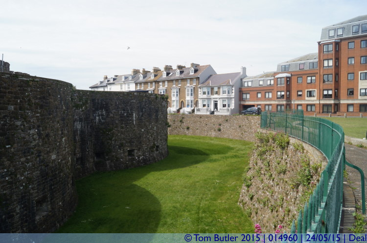 Photo ID: 014960, Castle and Moat, Deal, England