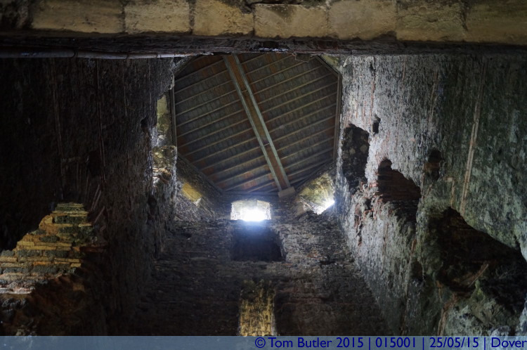 Photo ID: 015001, Inside the Roman Pharos, Dover, England