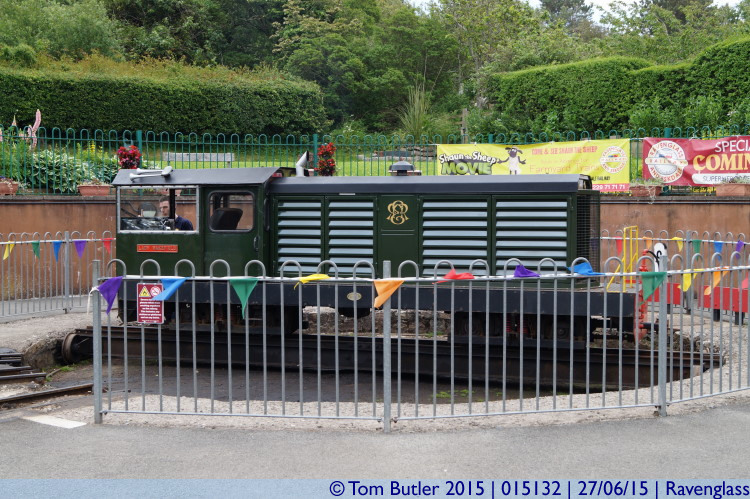 Photo ID: 015132, Tiny diesel engine, Ravenglass, England