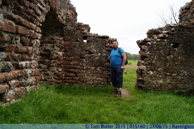 Photo ID: 015160, Standing in the bath house, Ravenglass, England