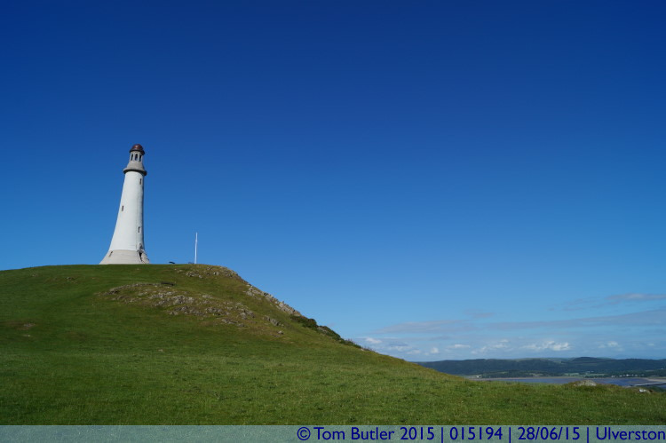 Photo ID: 015194, Monument and Hills, Ulverston, England