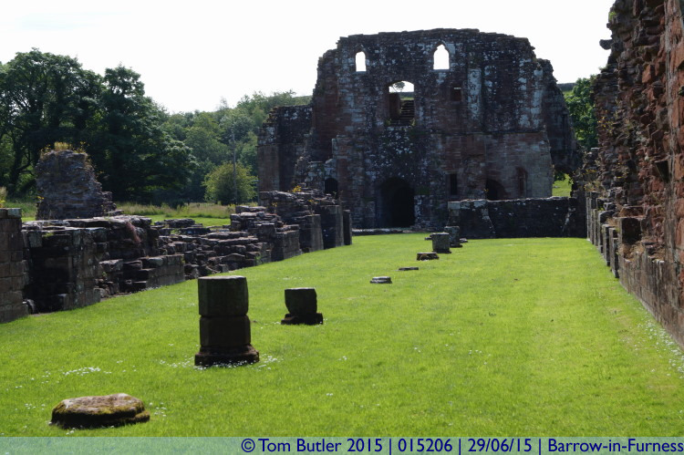 Photo ID: 015206, Inside the ruins, Barrow-in-Furness, England