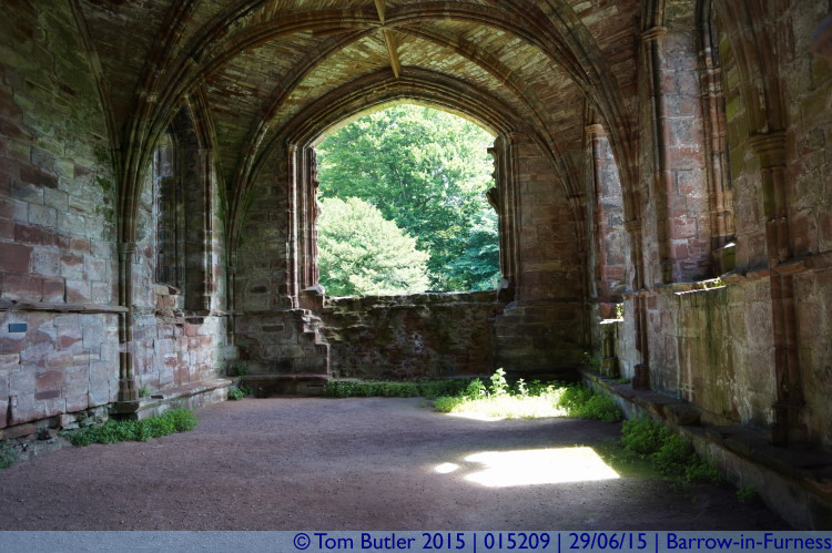 Photo ID: 015209, Inside the ruins, Barrow-in-Furness, England
