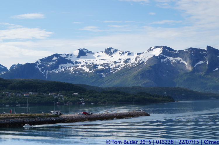 Photo ID: 015338, View from the harbour, rnes, Norway