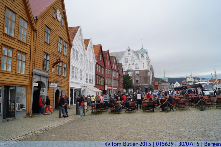 Photo ID: 015639, Front of the Bryggen, Bergen, Norway