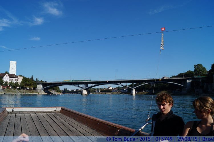 Photo ID: 015749, Drifting across the Rhine, Basel, Switzerland