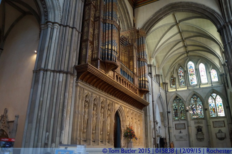 Photo ID: 015838, Inside the Cathedral, Rochester, England