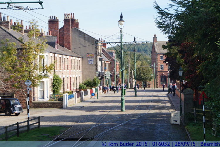 Photo ID: 016032, Approaching the 1900s town, Beamish, England