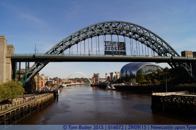 Photo ID: 016072, Crossing the Tyne, Newcastle upon Tyne, England
