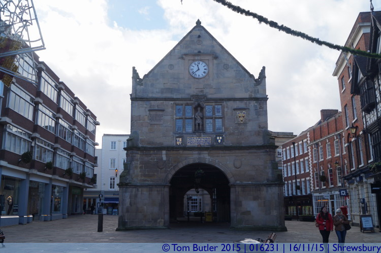 Photo ID: 016231, Market Hall, Shrewsbury, England