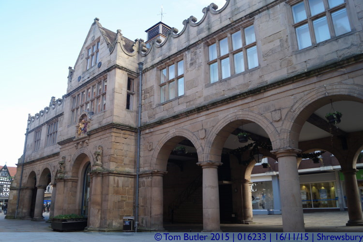 Photo ID: 016233, The Market Hall, Shrewsbury, England