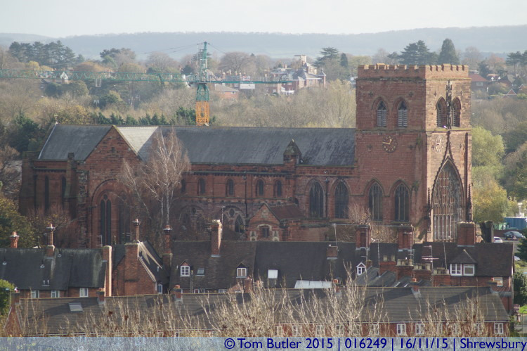 Photo ID: 016249, Abbey, Shrewsbury, England