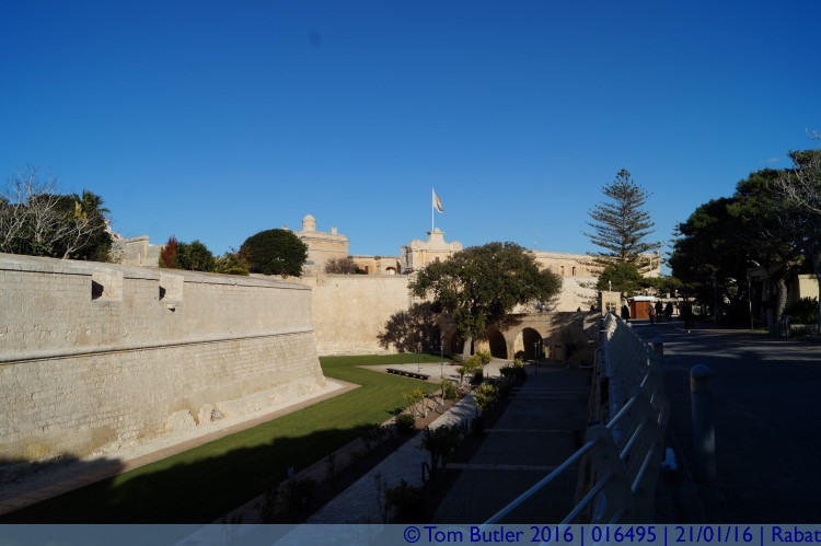 Photo ID: 016495, Walls of Mdina, Rabat, Malta
