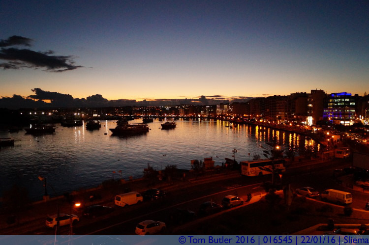 Photo ID: 016545, Final light of the day, Sliema, Malta