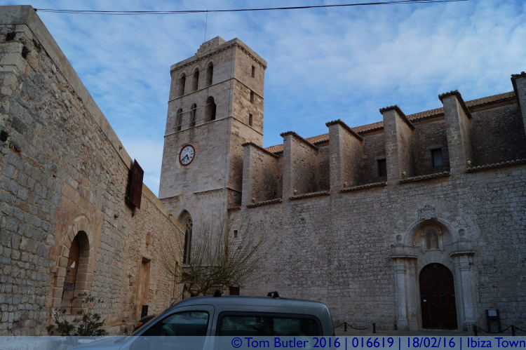 Photo ID: 016619, Cathedral, Ibiza Town, Spain
