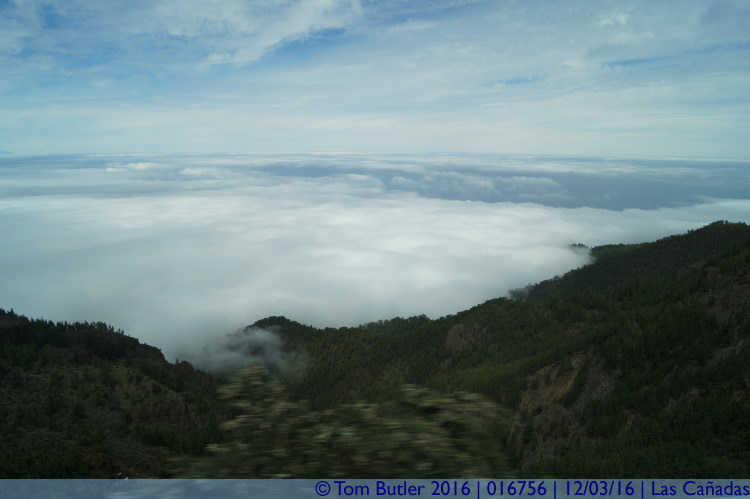 Photo ID: 016756, Above the clouds, Las Caadas, Spain