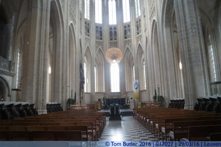 Photo ID: 017027, Inside Saint Peters, Leuven, Belgium