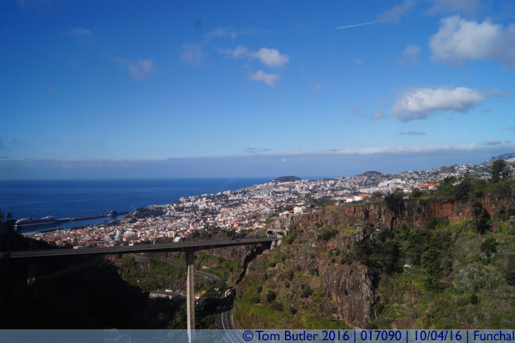 Photo ID: 017090, View over the town, Funchal, Portugal