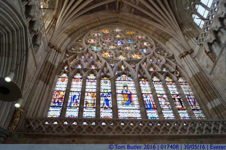 Photo ID: 017408, Stained Glass, Exeter, Devon