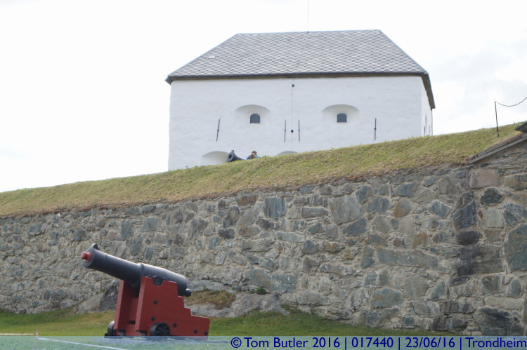 Photo ID: 017440, Outside the fortress, Trondheim, Norway