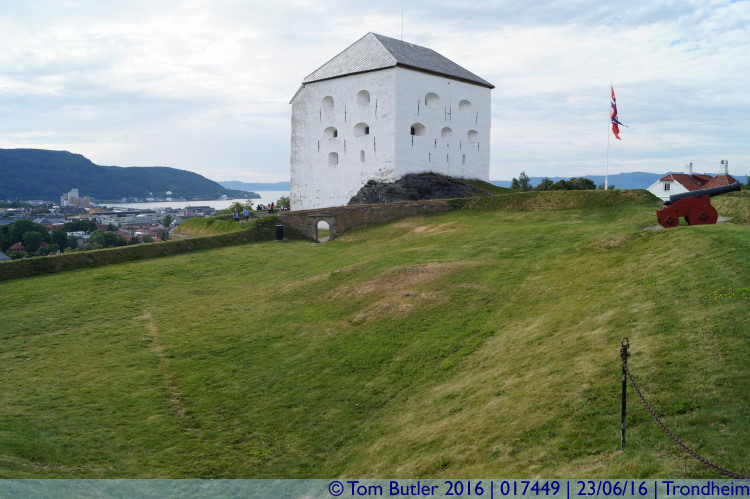 Photo ID: 017449, Inside the fortress, Trondheim, Norway
