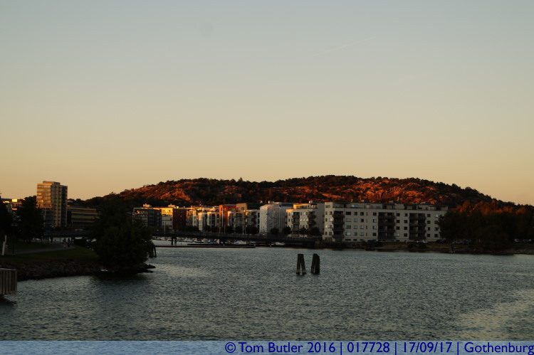 Photo ID: 017728, Slottsberget at sunset, Gothenburg, Sweden