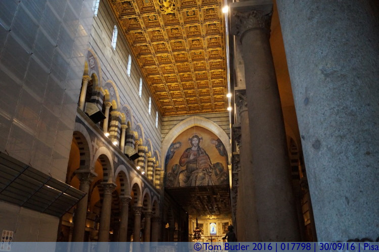 Photo ID: 017798, Inside the Cathedral, Pisa, Italy