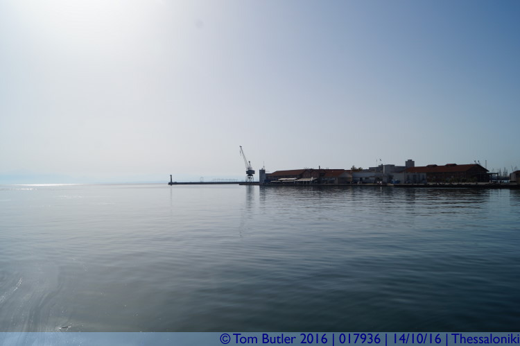 Photo ID: 017936, Looking across the port, Thessaloniki, Greece