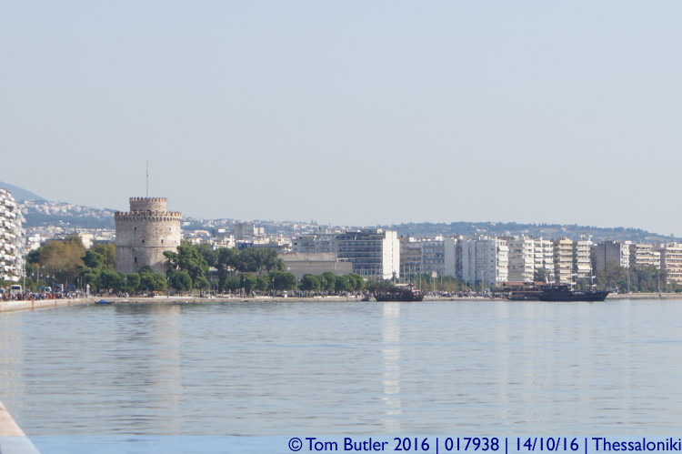 Photo ID: 017938, Towards the White Tower, Thessaloniki, Greece