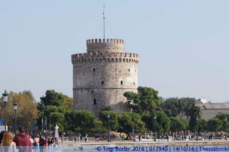 Photo ID: 017940, White Tower, Thessaloniki, Greece