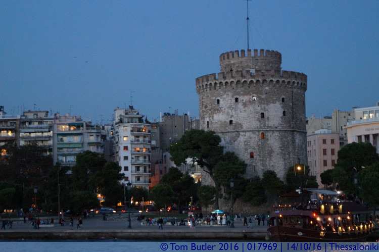 Photo ID: 017969, Approaching the White Tower, Thessaloniki, Greece