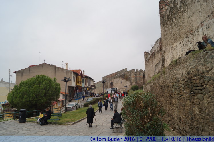 Photo ID: 017980, Along the walls, Thessaloniki, Greece