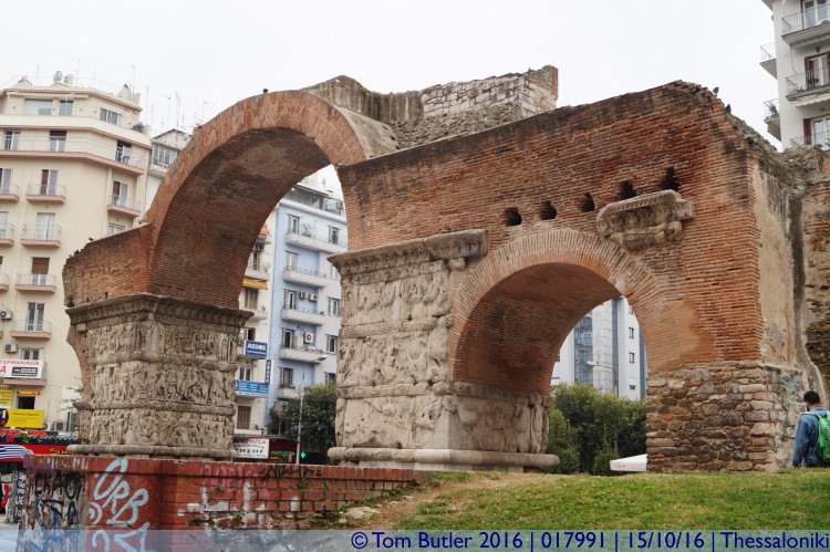 Photo ID: 017991, Galerius Arch, Thessaloniki, Greece