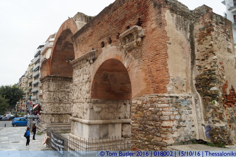 Photo ID: 018002, Galerius Arch, Thessaloniki, Greece