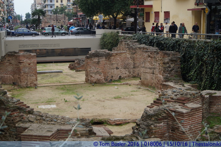 Photo ID: 018006, Ruins of the Apsidal hall, Thessaloniki, Greece