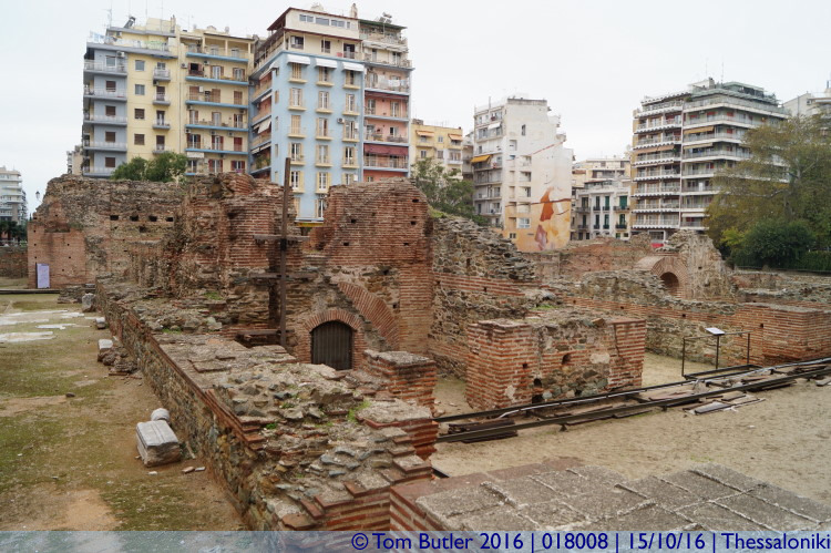 Photo ID: 018008, Galerius Palace Ruins, Thessaloniki, Greece