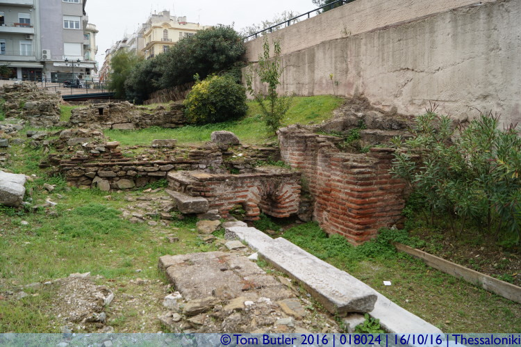 Photo ID: 018024, In the Roman ruins, Thessaloniki, Greece