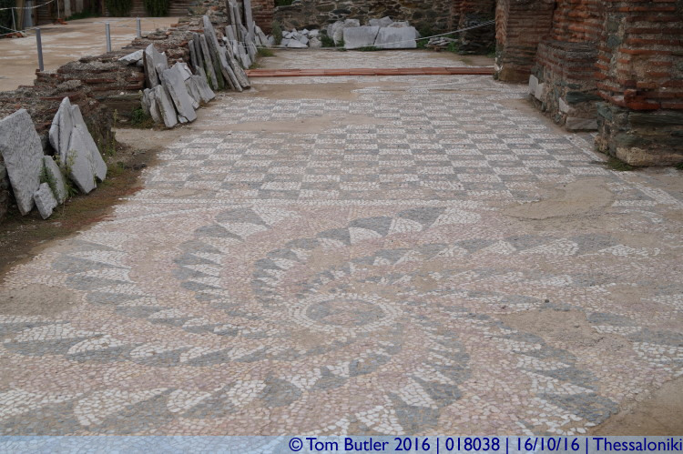 Photo ID: 018038, Mosaics, Thessaloniki, Greece