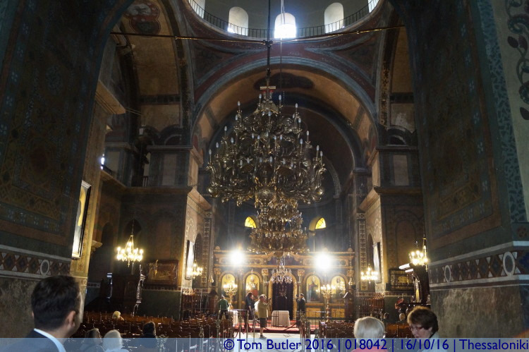 Photo ID: 018042, Inside the Cathedral, Thessaloniki, Greece