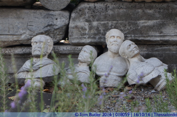 Photo ID: 018059, Busts at rest, Thessaloniki, Greece