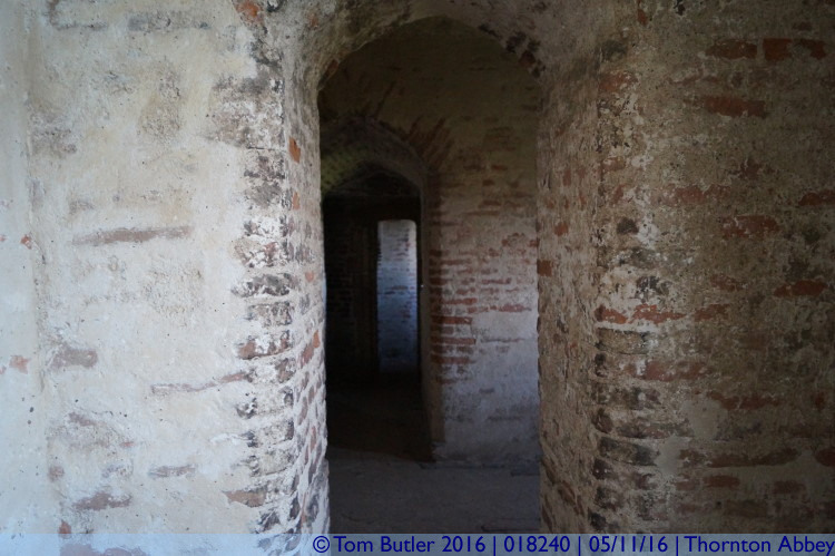 Photo ID: 018240, Inside the walls, Thornton Abbey, England