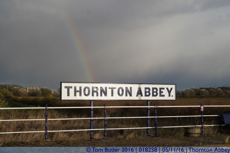 Photo ID: 018258, On the station, Thornton Abbey, England