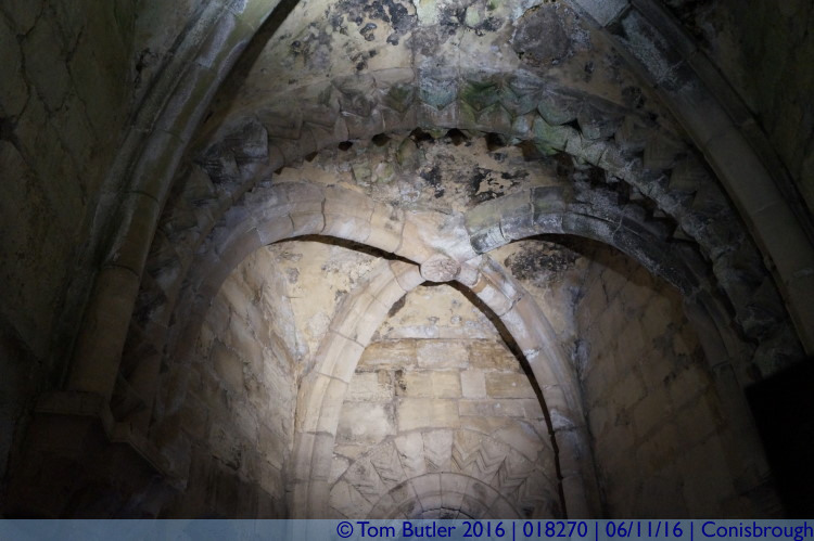 Photo ID: 018270, Vaulted Ceiling, Conisbrough, England