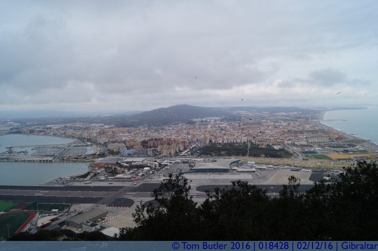 Photo ID: 018428, Airport and Spain, Gibraltar, Gibraltar